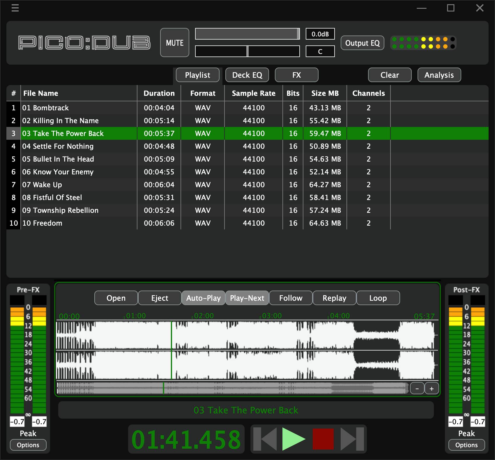 Pico:Dub Screenshot